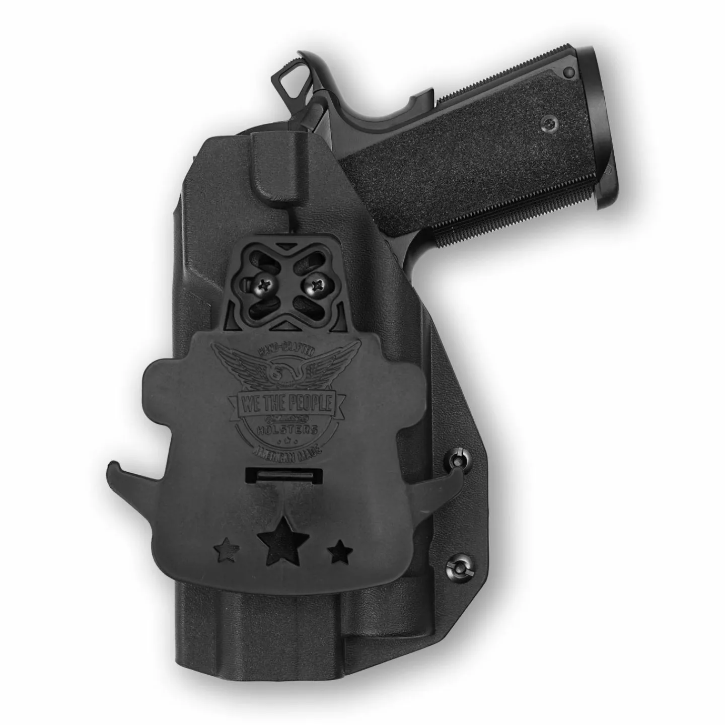 We The People Holsters Colt 1911 5" Government 45ACP with Streamlight TLR-1/1S/HL Light OWB Holster Hot