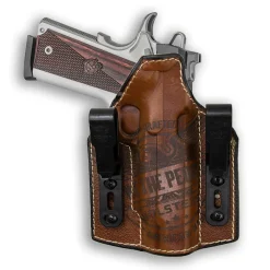 We The People Holsters Colt 1911 5" Government With Rail Only Independence Leather IWB Holster