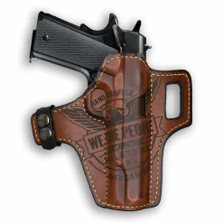 We The People Holsters Colt 1911 5" with Rail Only Independence Leather OWB Holster Outlet