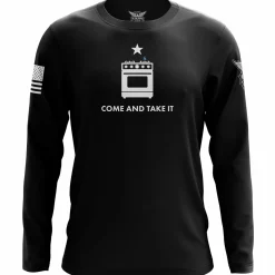 We The People Holsters Come and Bake It Long Sleeve Shirt Black