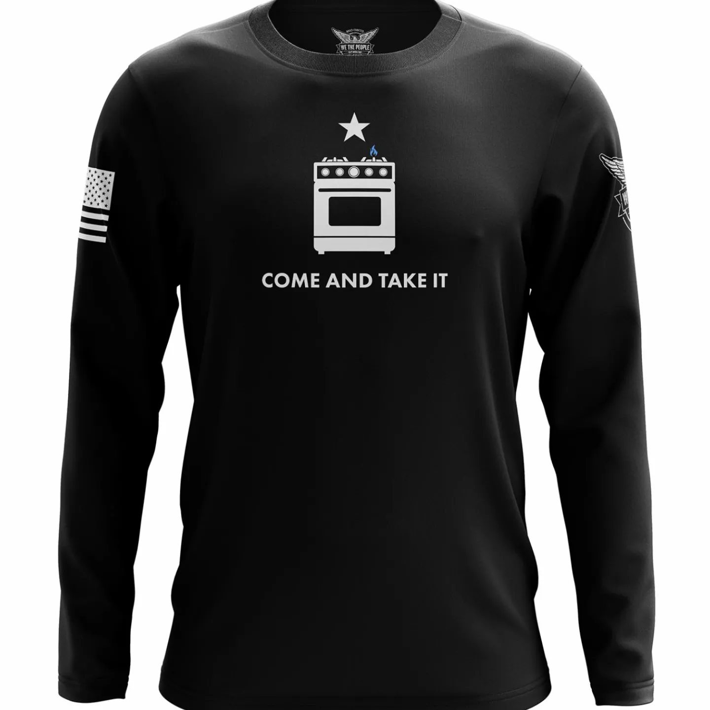 We The People Holsters Come and Bake It Long Sleeve Shirt Black