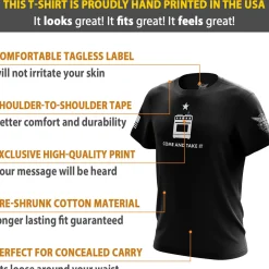 We The People Holsters Come and Bake It Short Sleeve Shirt Discount