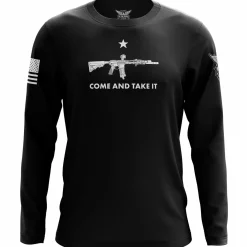 We The People Holsters Come And Take It Long Sleeve Shirt Black Sale