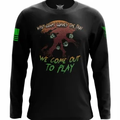 We The People Holsters Come Out To Play Long Sleeve Shirt Black Hot