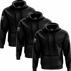 We The People Holsters Covert Freedom Hoodie Bundle (3 Pack) Black Best