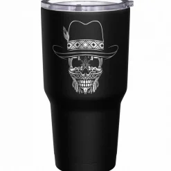 We The People Holsters Cowboy Skull Stainless Steel Tumbler