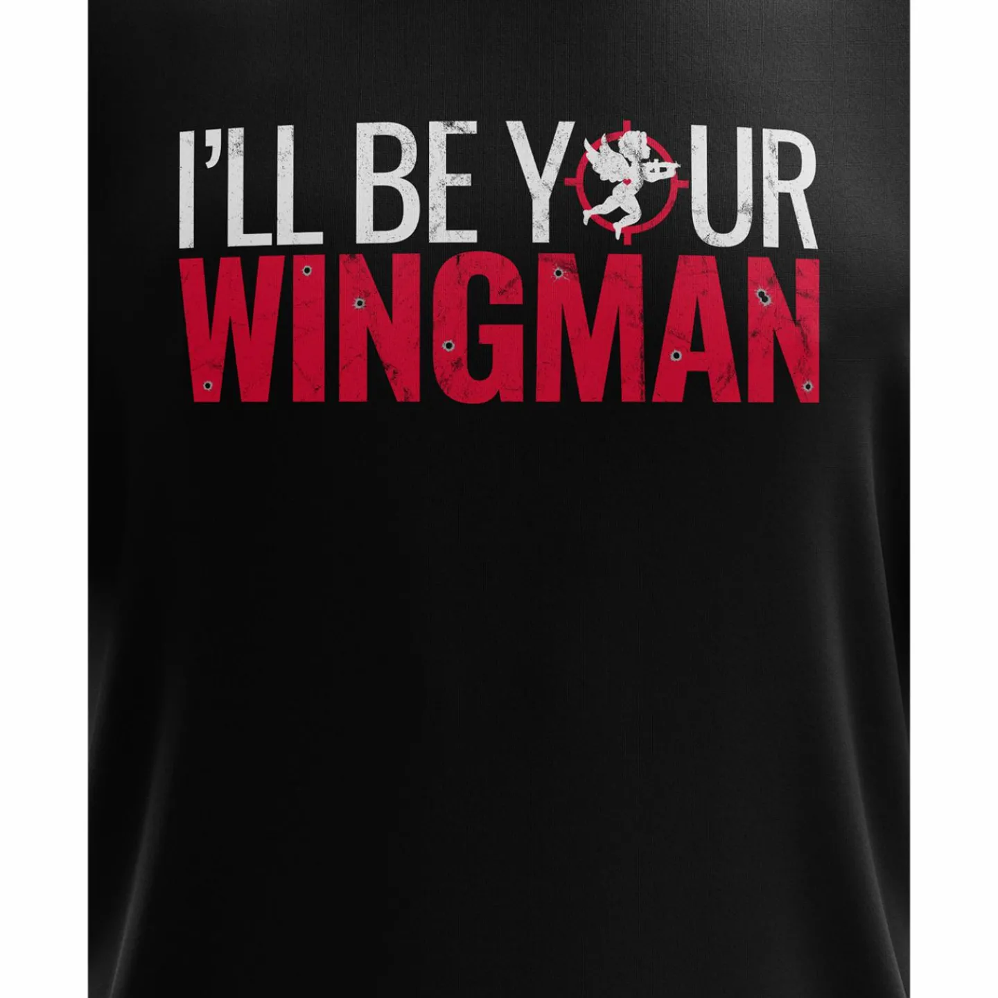 We The People Holsters Cupid's Wingman Short Sleeve Shirt Black New