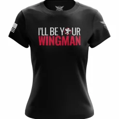 We The People Holsters Cupid's Wingman Women's Short Sleeve Shirt Black New