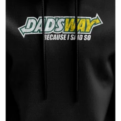 We The People Holsters Dad's Way Hoodie Black Outlet