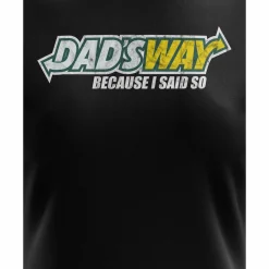 We The People Holsters Dad's Way Women's Short Sleeve Shirt Black Clearance