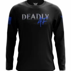We The People Holsters Deadly AF Long Sleeve Shirt Black