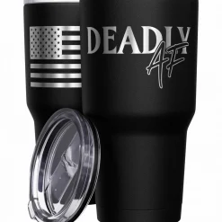 We The People Holsters Deadly AF Stainless Steel Tumbler Hot
