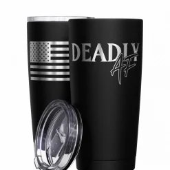 We The People Holsters Deadly AF Stainless Steel Tumbler Hot