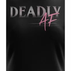 We The People Holsters Deadly AF Women's Short Sleeve Shirt Black Best