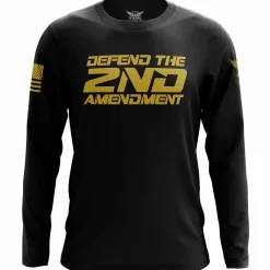 We The People Holsters Defend the 2nd Amendment Long Sleeve Shirt Black Best