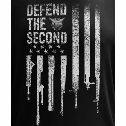 We The People Holsters Defend The Second Flag Long Sleeve Shirt Black Online