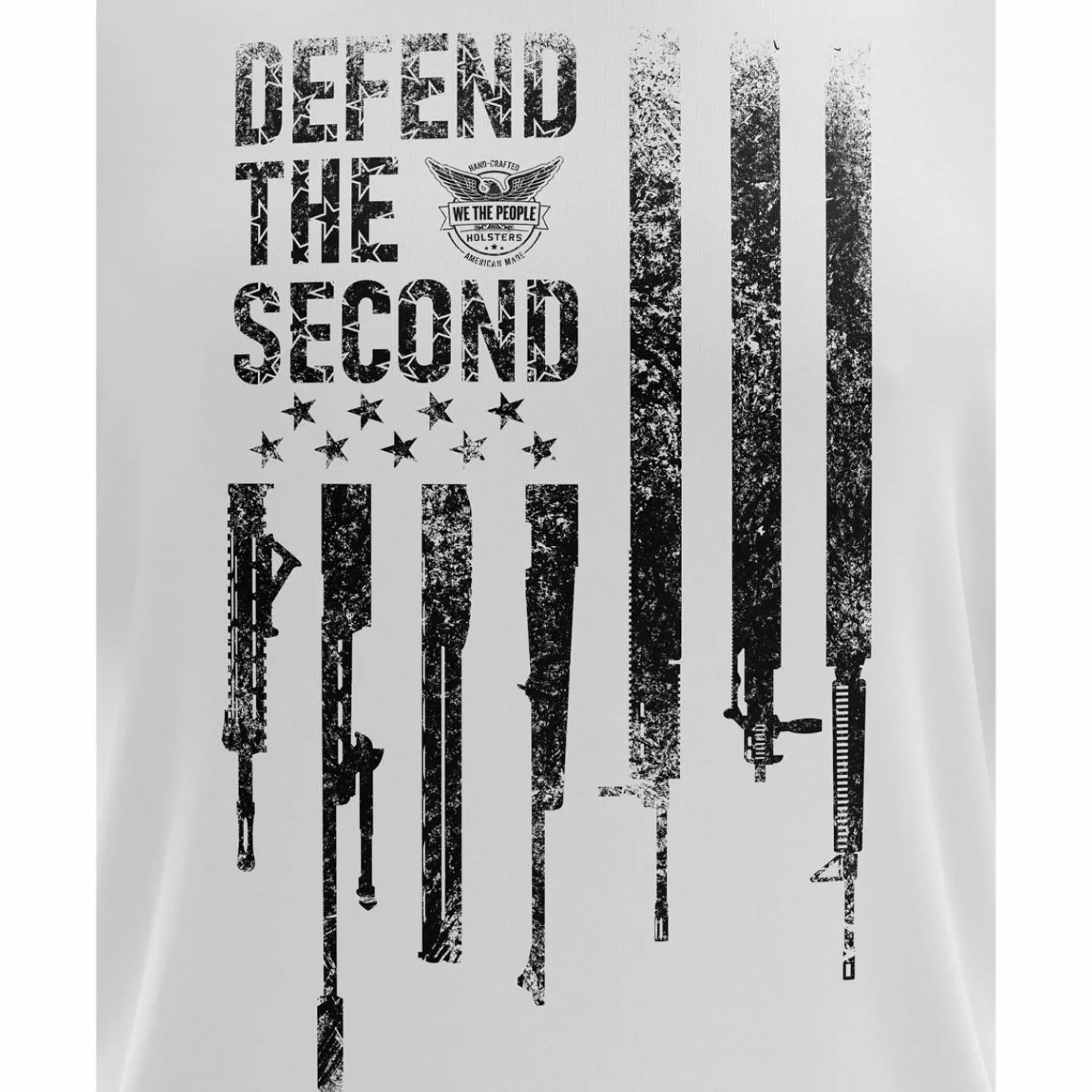 We The People Holsters Defend The Second Flag Short Sleeve Shirt New