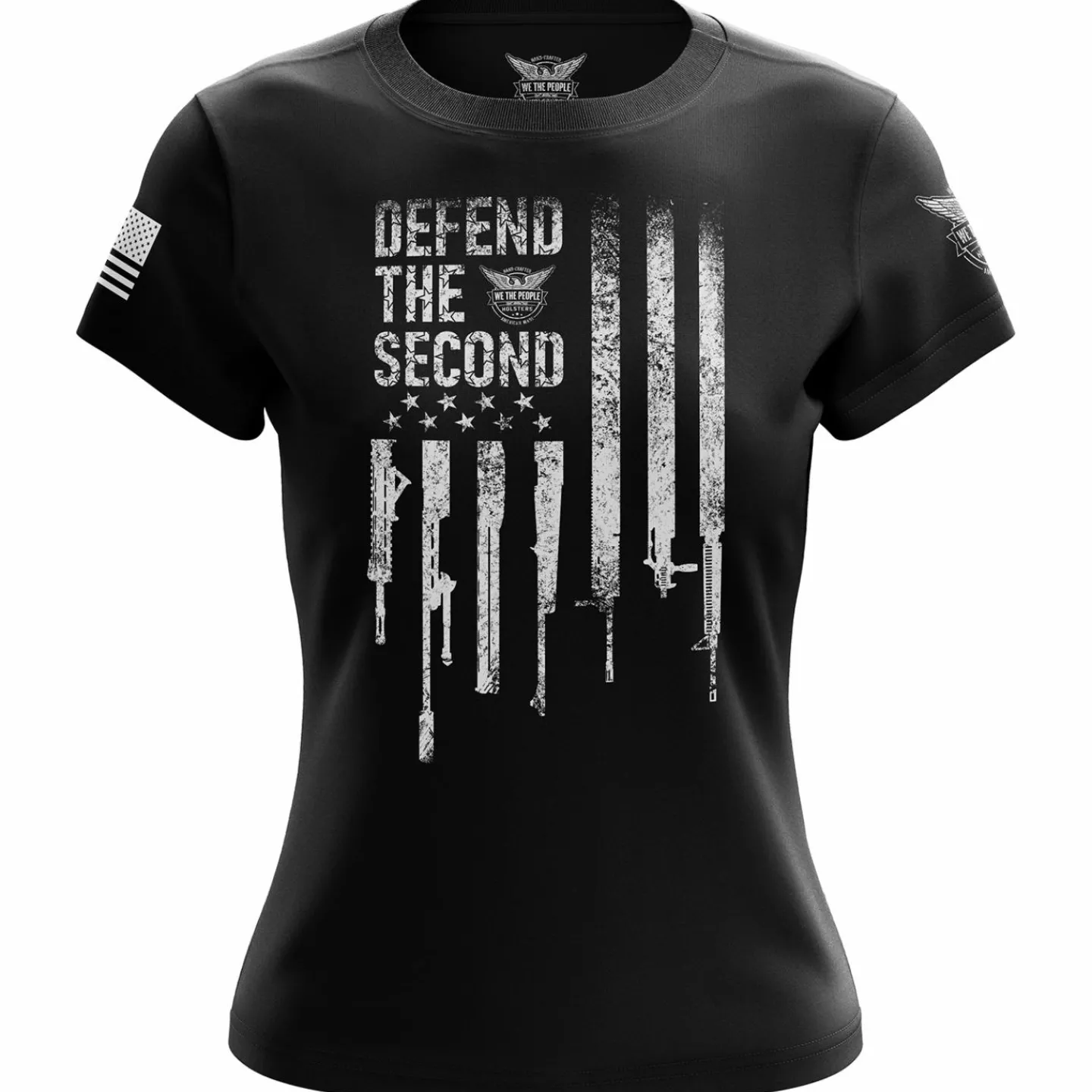 We The People Holsters Defend The Second Flag Women's Short Sleeve Shirt Discount