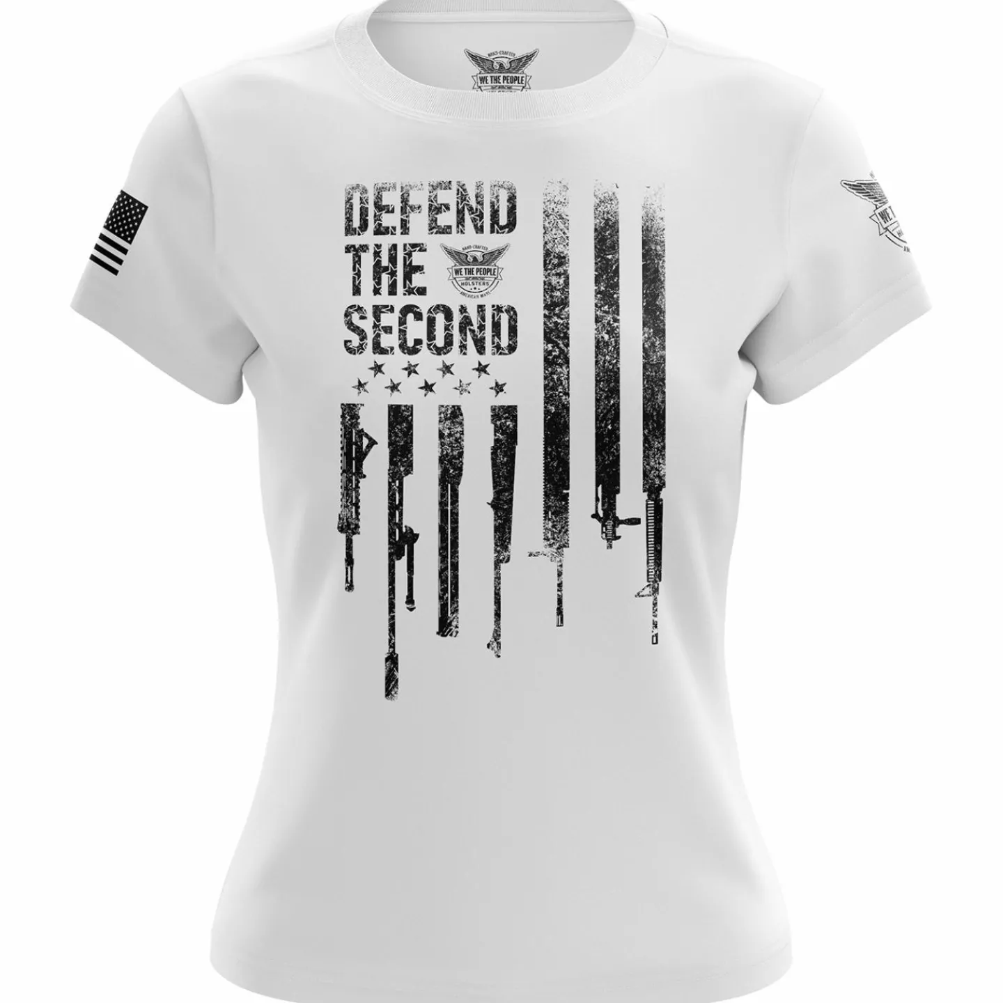 We The People Holsters Defend The Second Flag Women's Short Sleeve Shirt Discount
