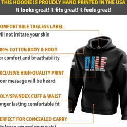 We The People Holsters D.I.L.F. V2 Hoodie Black New