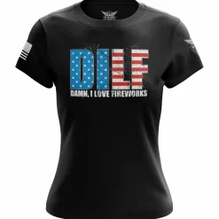 We The People Holsters D.I.L.F. V2 Women's Short Sleeve Shirt Black Discount