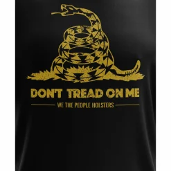 We The People Holsters Dont Tread On Me Gadsden Flag Short Sleeve Shirt Black Discount