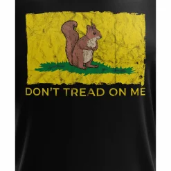 We The People Holsters Don't Tread On Me Squirrel Short Sleeve Shirt Black Best