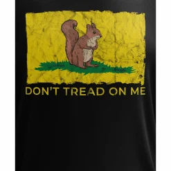 We The People Holsters Don't Tread On Me Squirrel Long Sleeve Shirt Black New