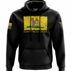 We The People Holsters Don't Tread On Me Squirrel Hoodie Black Sale