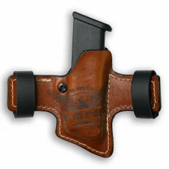 We The People Holsters Double Stack Compact/Full Size 9MM/.40/380 Independence Leather OWB Magazine Carrier / Holster New