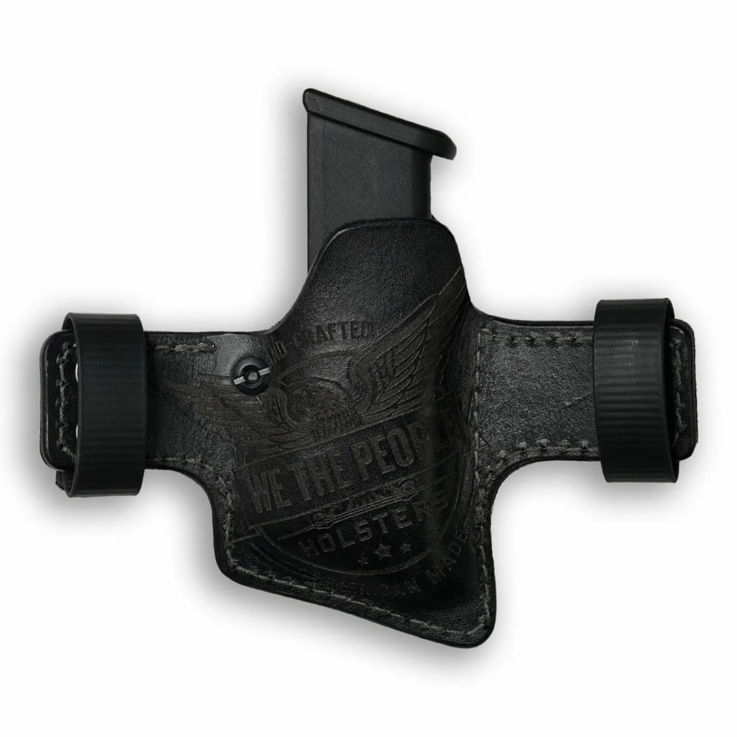 We The People Holsters Double Stack Compact/Full Size 10MM/45 Independence Leather OWB Magazine Carrier / Holster Discount