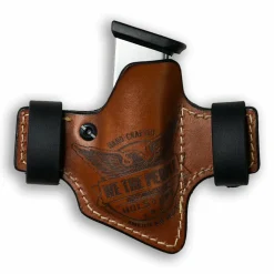 We The People Holsters Double Stack Sub Compact 9MM/.40/380 Independence Leather OWB Magazine Carrier / Holster Outlet