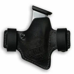 We The People Holsters Double Stack Sub Compact 9MM/.40/380 Independence Leather OWB Magazine Carrier / Holster Outlet
