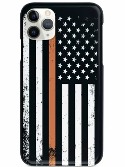 We The People Holsters Downward American Flag - Thin Orange Line Case Discount