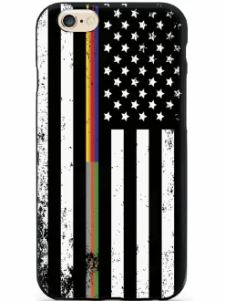 We The People Holsters Downward American Flag - Thin Lines Combo Case Online