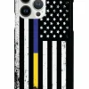 We The People Holsters Downward American Flag - Thin Blue Line & Thin Gold Line Case New