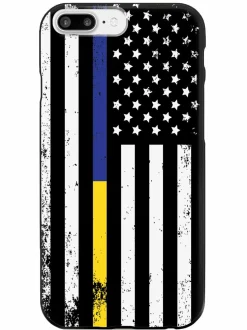 We The People Holsters Downward American Flag - Thin Blue Line & Thin Gold Line Case New