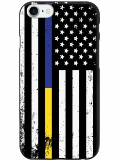 We The People Holsters Downward American Flag - Thin Blue Line & Thin Gold Line Case New