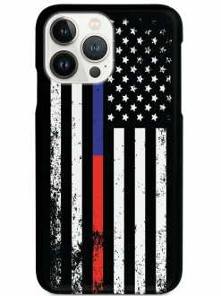 We The People Holsters Downward American Flag - Thin Blue Line & Thin Red Line Case Best