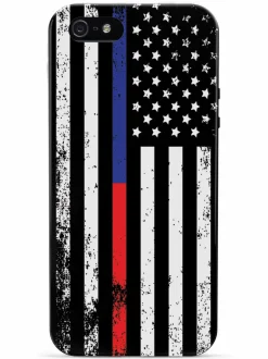 We The People Holsters Downward American Flag - Thin Blue Line & Thin Red Line Case Best
