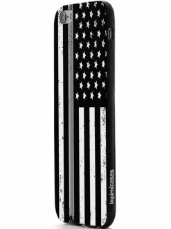 We The People Holsters Downward American Flag - Thin Silver Line Case