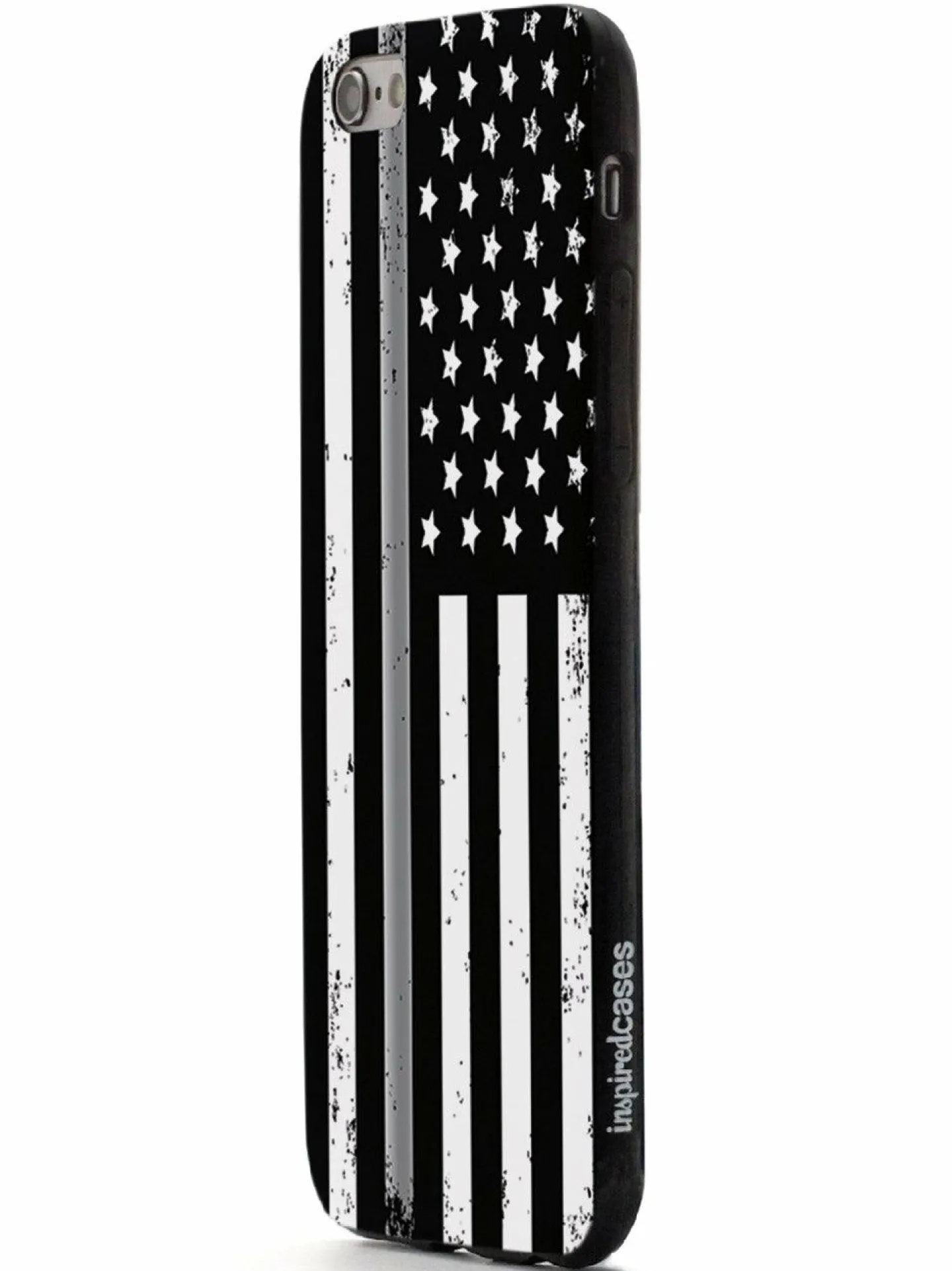 We The People Holsters Downward American Flag - Thin Silver Line Case