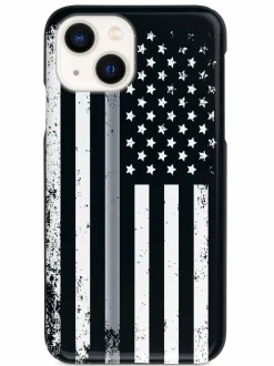 We The People Holsters Downward American Flag - Thin Silver Line Case
