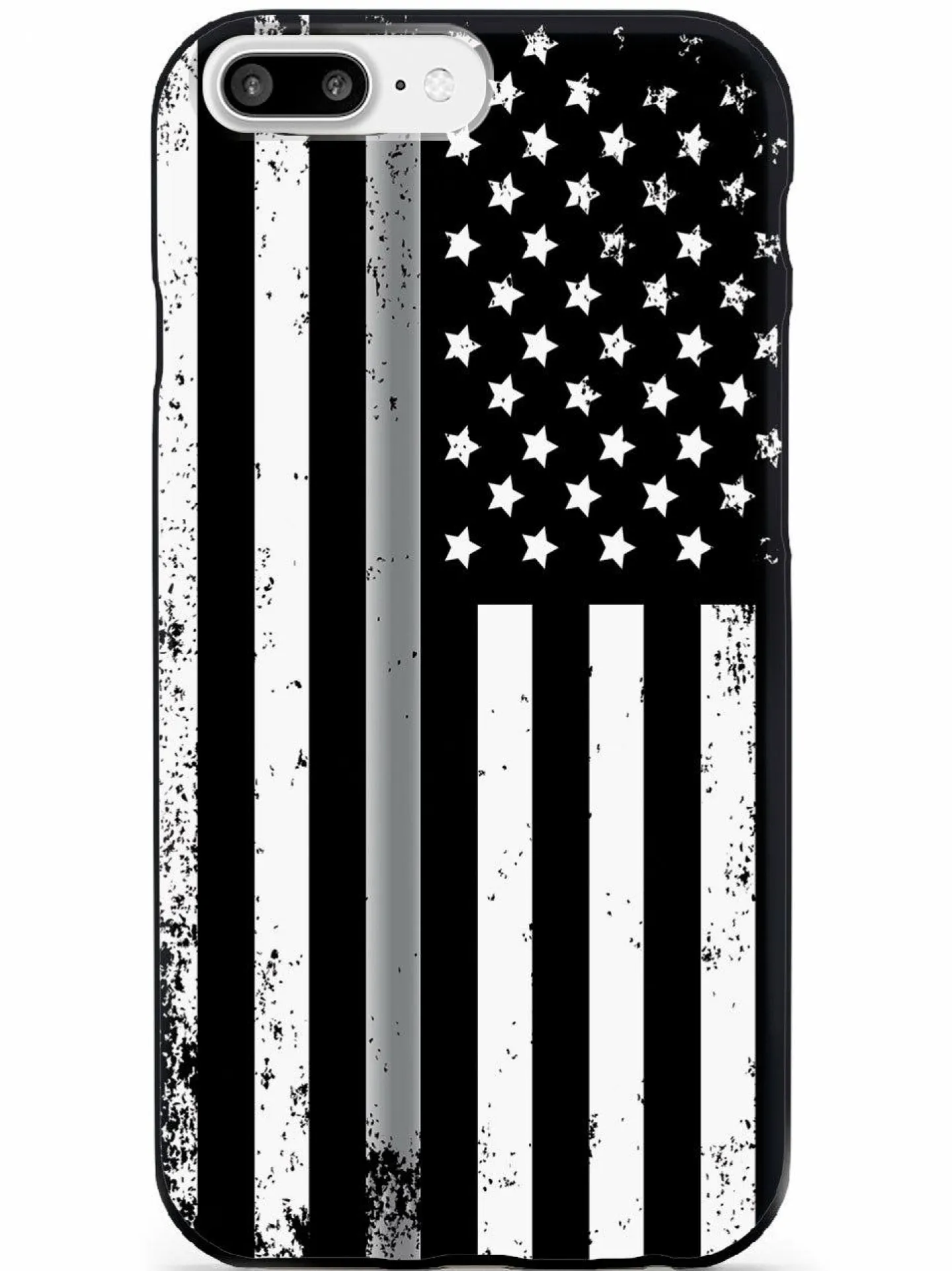 We The People Holsters Downward American Flag - Thin Silver Line Case