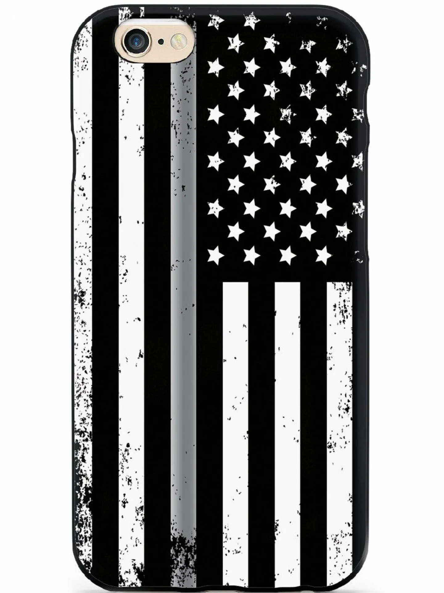 We The People Holsters Downward American Flag - Thin Silver Line Case