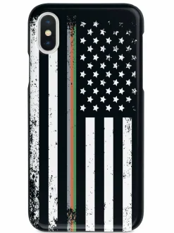 We The People Holsters Downward American Flag - Thin Lines 2 Case Best