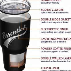 We The People Holsters Essential + American Flag Stainless Steel Tumbler Discount