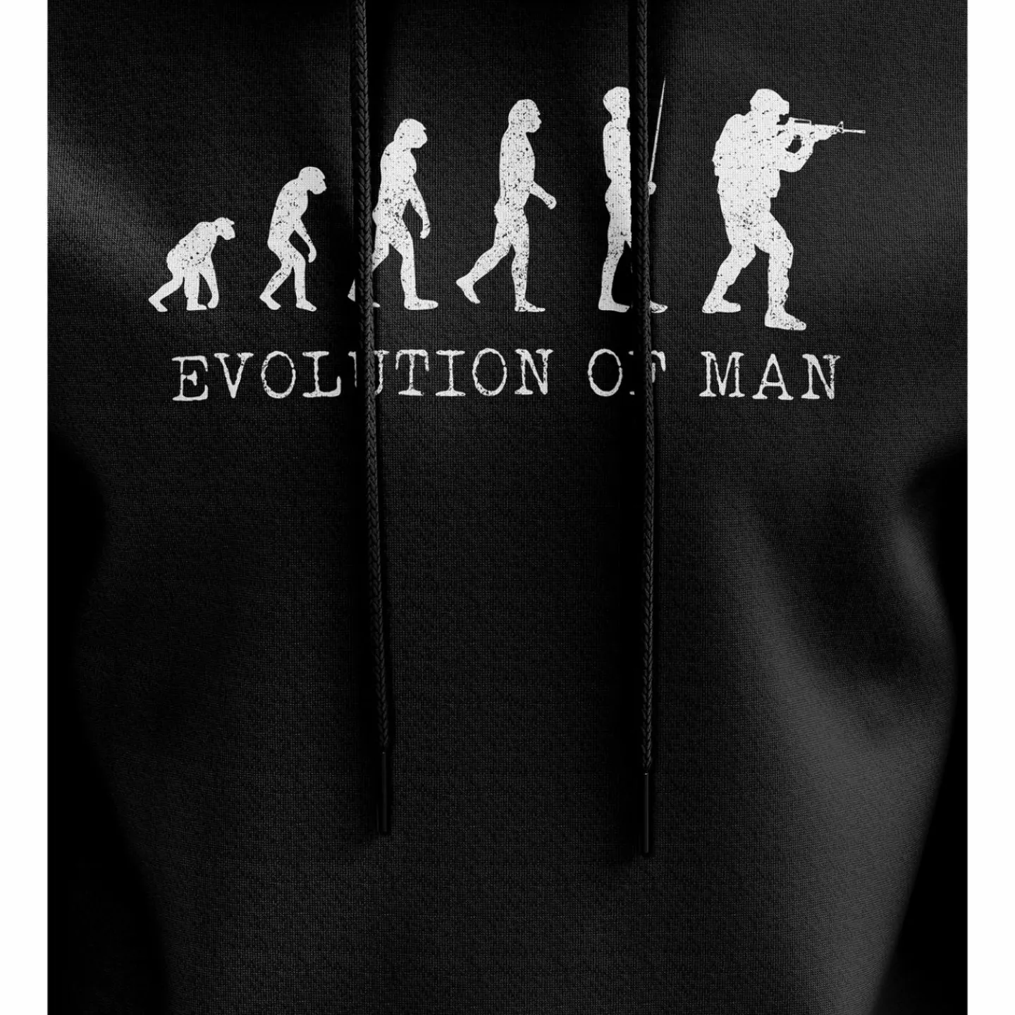 We The People Holsters Evolution of Man Hoodie Black Outlet