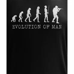 We The People Holsters Evolution of Man Long Sleeve Shirt Black Clearance