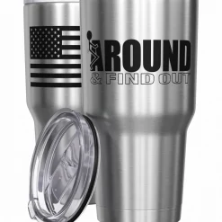 We The People Holsters F Around & Find Out Stainless Steel Tumbler Hot